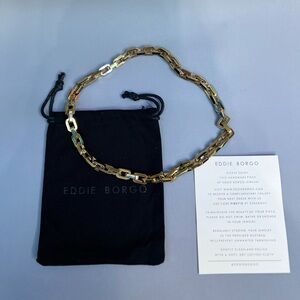 Eddie Borgo SUPRA LINK NECKLACE - 17 INCH LENGTH NWT (A-55/A-56/A-57/A-60)